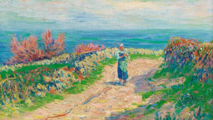 Henry Moret. Desktop wallpaper