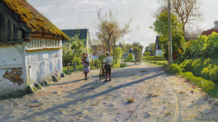 Peder Monsted. Desktop wallpaper