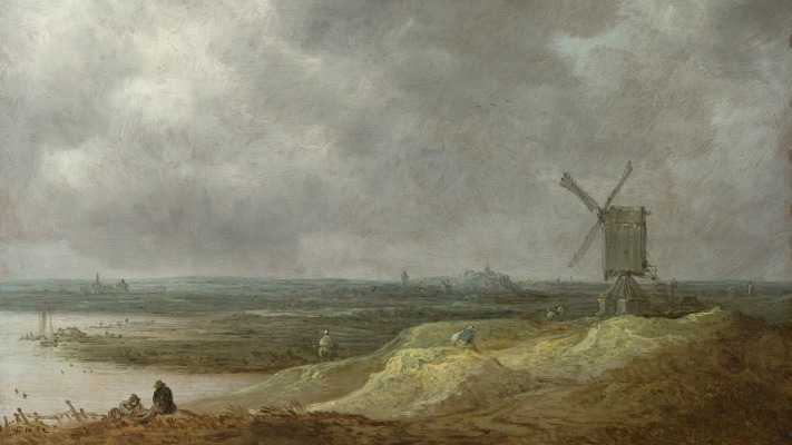 Jan van Goyen. Desktop wallpaper