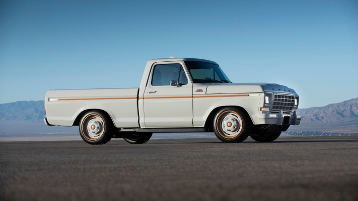 Ford F-100 Eluminator Concept 2021. Desktop wallpaper