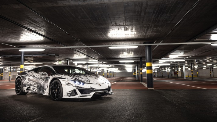 Lamborghini Huracán EVO Paolo Troilo 2021. Desktop wallpaper