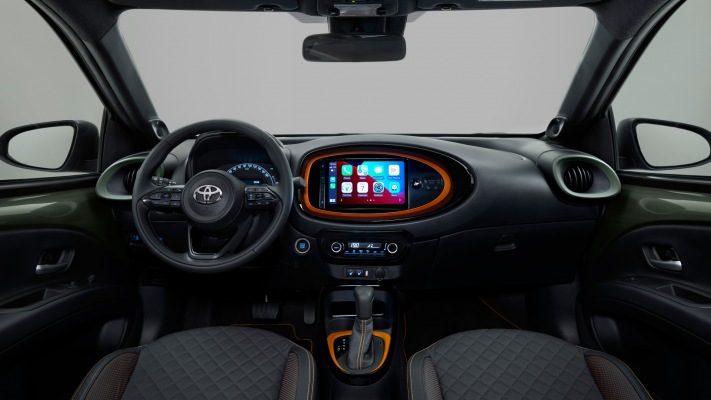 Toyota Aygo X 2022. Desktop wallpaper