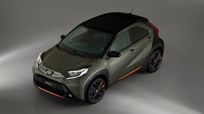 Toyota Aygo X 2022. Desktop wallpaper