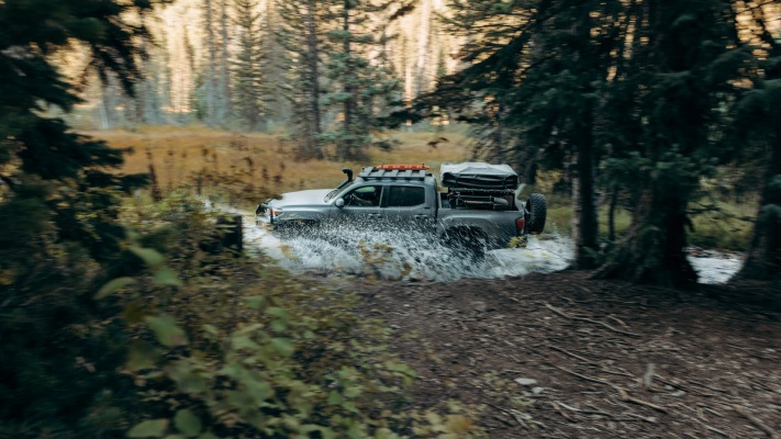 Toyota Tacoma Overlanding Concept 2021. Desktop wallpaper