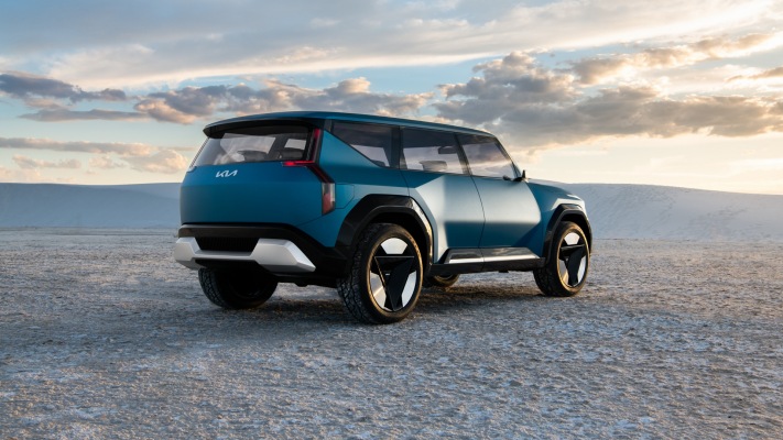 Kia Concept EV9 2021. Desktop wallpaper