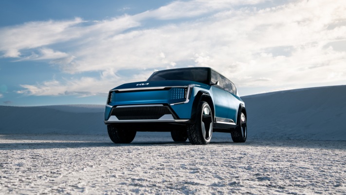 Kia Concept EV9 2021. Desktop wallpaper