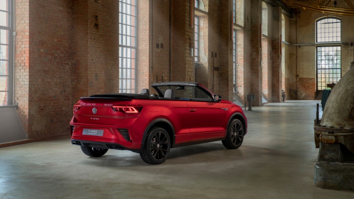 Volkswagen T-Roc Cabriolet 2022. Desktop wallpaper