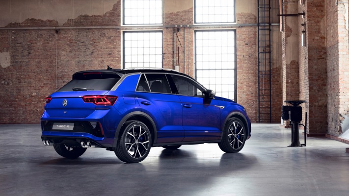 Volkswagen T-Roc R 2022. Desktop wallpaper