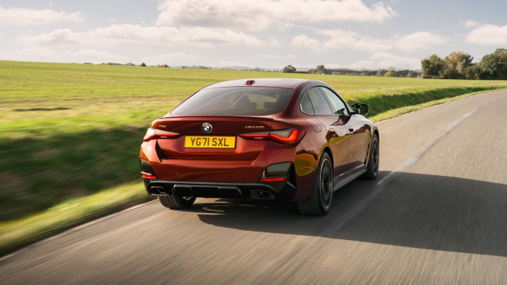 BMW M440i xDrive Gran Coupe UK Version 2022. Desktop wallpaper