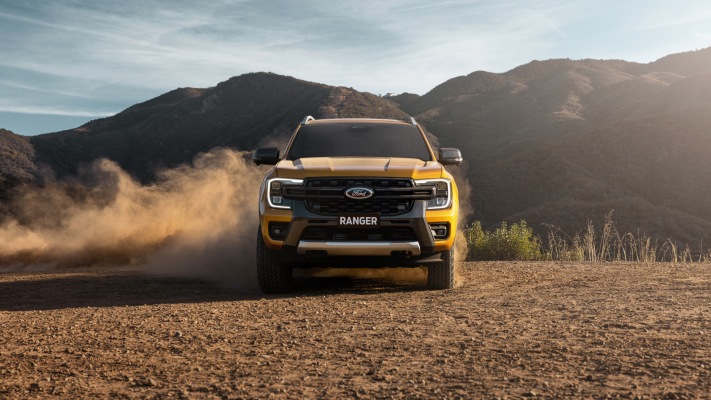 Ford Ranger Wildtrack Australian Version 2023. Desktop wallpaper