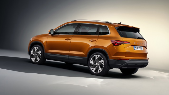 Skoda Karoq Style 2022. Desktop wallpaper