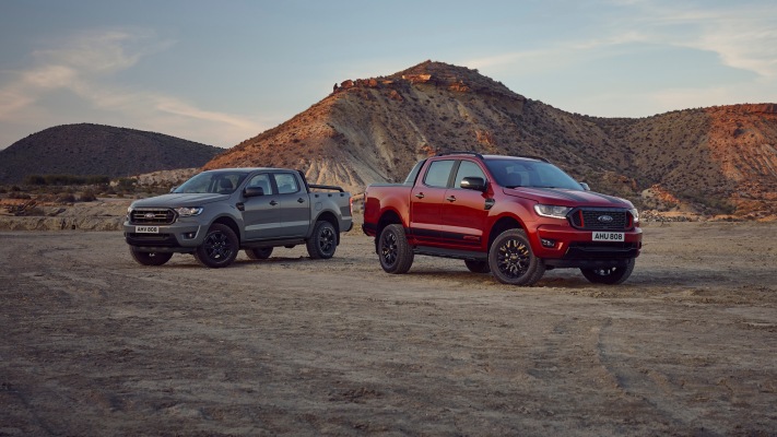 Ford Ranger Stormtrak 2021. Desktop wallpaper