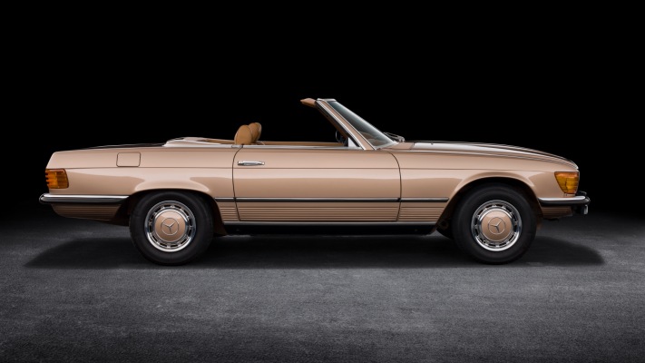 Mercedes-Benz 350 SL 1971. Desktop wallpaper