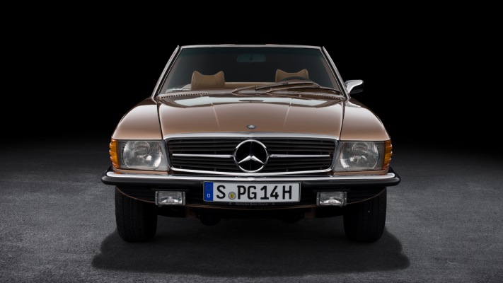 Mercedes-Benz 350 SL 1971. Desktop wallpaper