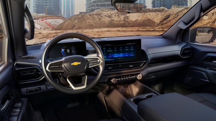 Chevrolet Silverado EV WT 2024. Desktop wallpaper