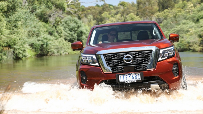 Nissan Navara ST-X Australia Version 2021. Desktop wallpaper