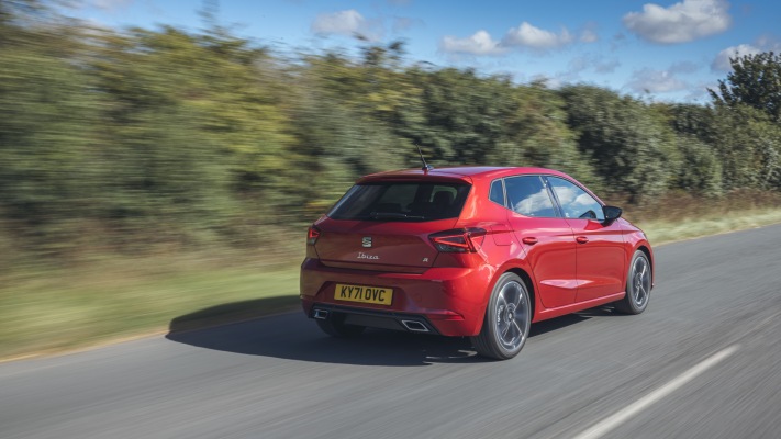 SEAT Ibiza FR UK Version 2022. Desktop wallpaper