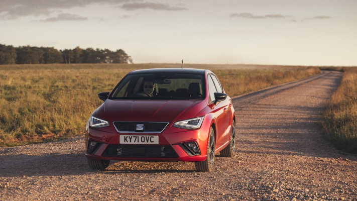 SEAT Ibiza FR UK Version 2022. Desktop wallpaper