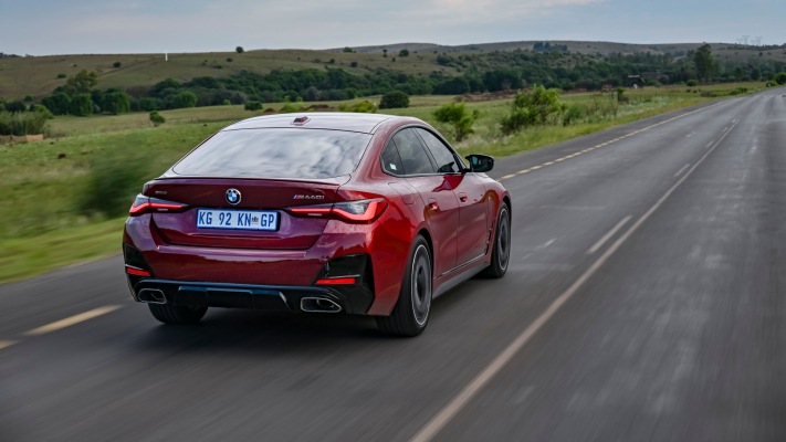 BMW M440i xDrive Gran Coupe SA Version 2022. Desktop wallpaper