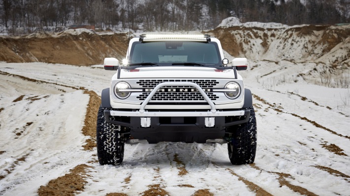 Ford Bronco Pope Francis Center First Edition 2021. Desktop wallpaper