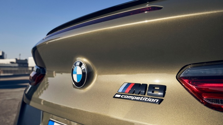 BMW M8 Competition Cabriolet 2022. Desktop wallpaper