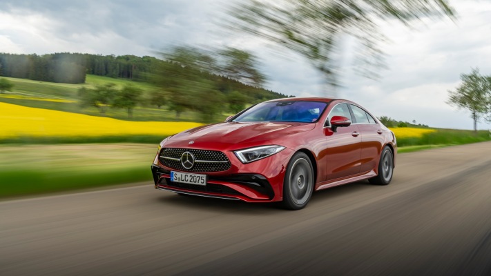 Mercedes-Benz CLS 300d 4MATIC 2021. Desktop wallpaper