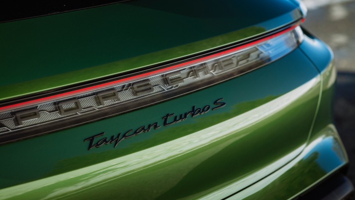 Porsche Taycan Turbo S Sport Turismo 2022. Desktop wallpaper