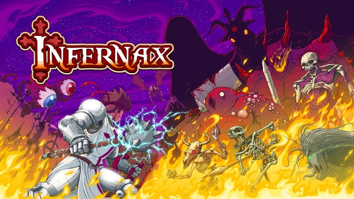 Infernax. Desktop wallpaper