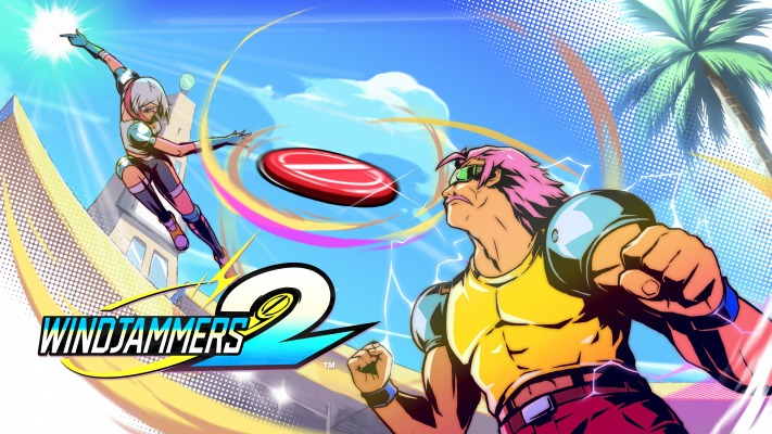 Windjammers 2. Desktop wallpaper