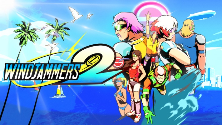 Windjammers 2. Desktop wallpaper