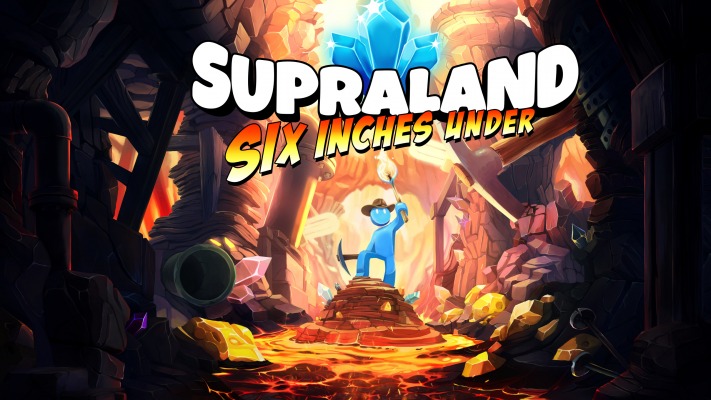 Supraland Six Inches Under. Desktop wallpaper