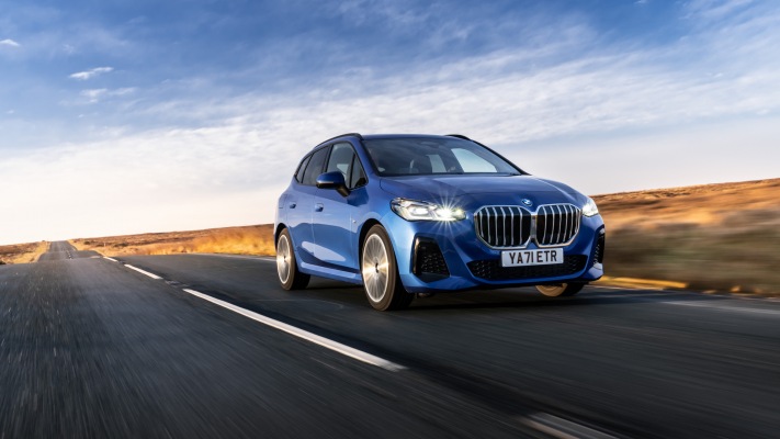 BMW 223i Active Tourer UK Version 2022. Desktop wallpaper