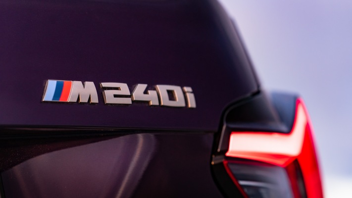 BMW M240i Coupe UK Version 2022. Desktop wallpaper