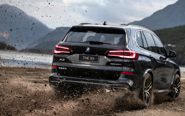 BMW X5 xDrive40Li 2022. Desktop wallpaper