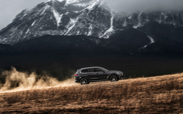 BMW X5 xDrive40Li 2022. Desktop wallpaper