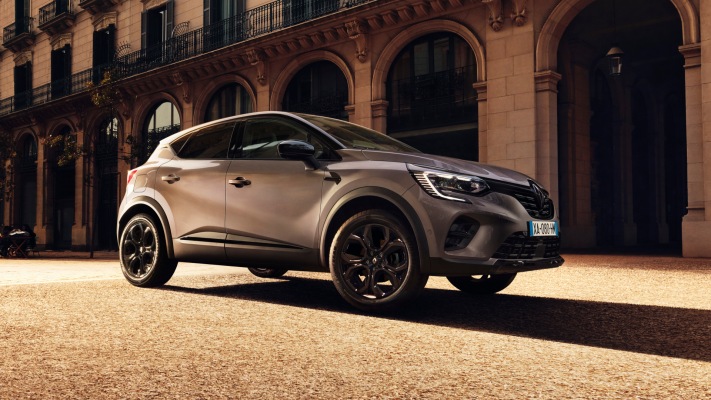 Renault Captur Rive Gauche UK Version 2022. Desktop wallpaper