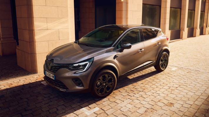 Renault Captur Rive Gauche UK Version 2022. Desktop wallpaper