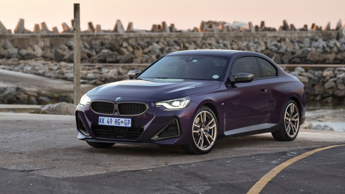 BMW M240i Coupe SA Version 2022. Desktop wallpaper