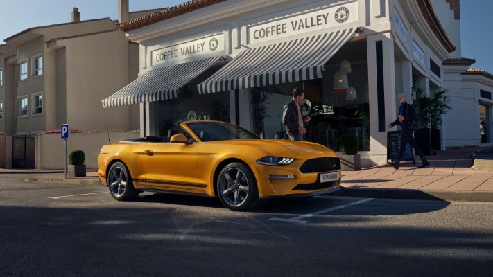 Ford Mustang California Special 2022. Desktop wallpaper