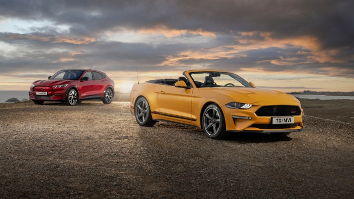 Ford Mustang California Special 2022. Desktop wallpaper