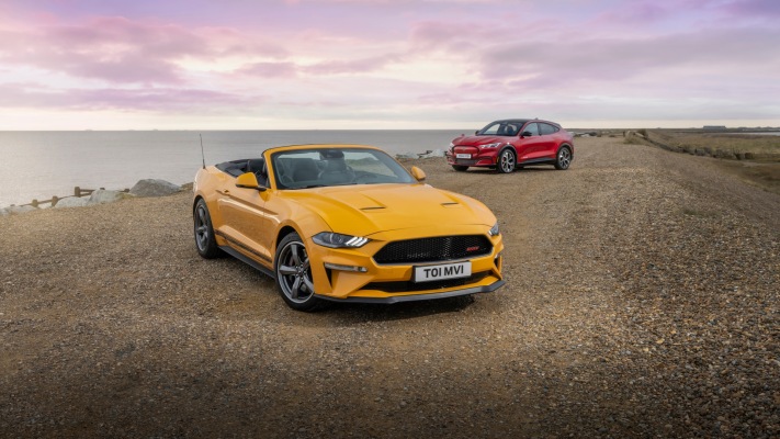 Ford Mustang California Special 2022. Desktop wallpaper