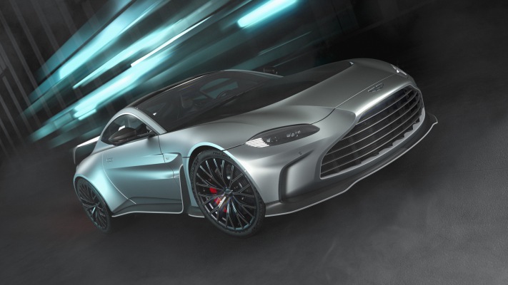 Aston Martin V12 Vantage 2023. Desktop wallpaper