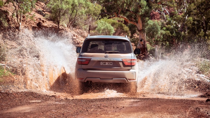 Nissan Patrol Australian Version 2022. Desktop wallpaper