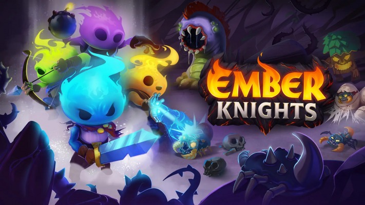 Ember Knights. Desktop wallpaper