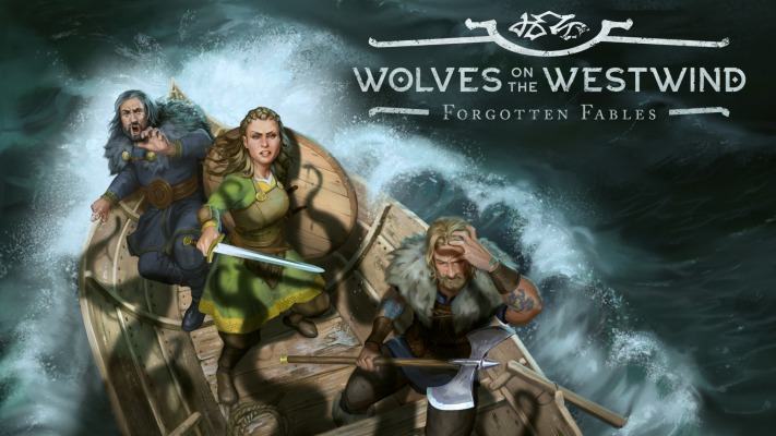 Forgotten Fables: Wolves on the Westwind. Desktop wallpaper