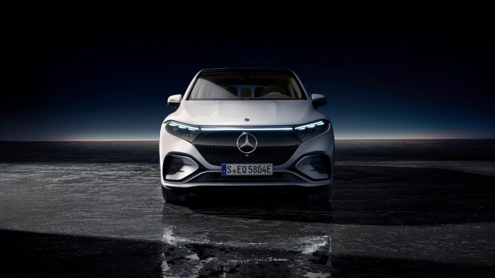 Mercedes-Benz EQS SUV 2023. Desktop wallpaper