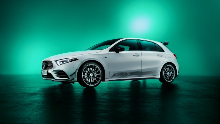 Mercedes-AMG A 35 4MATIC Edition 55 2022. Desktop wallpaper