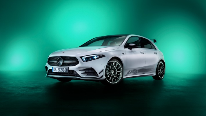 Mercedes-AMG A 35 4MATIC Edition 55 2022. Desktop wallpaper