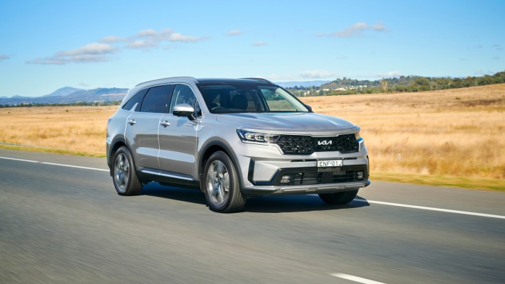 Kia Sorento Hybrid GT-Line AUS Version 2022. Desktop wallpaper