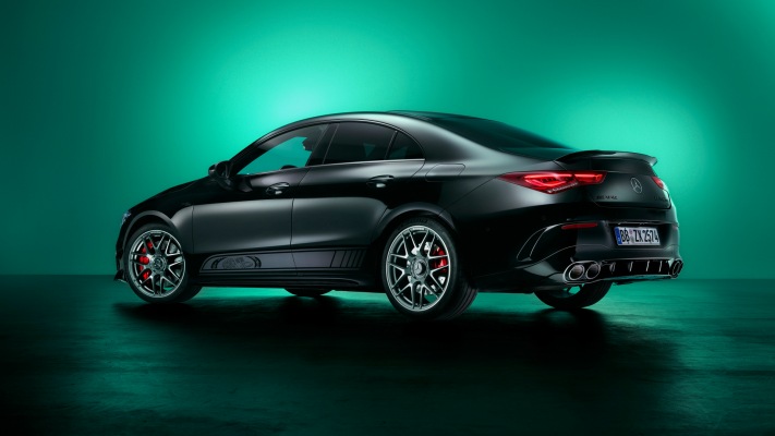 Mercedes-AMG CLA 45 S 4MATIC Edition 55 2022. Desktop wallpaper